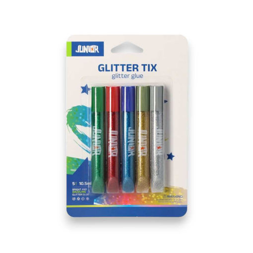 Picture of GLITTER GLUE SOLID COLOURS 5 PACK